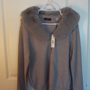 Grey Tahari Sweater